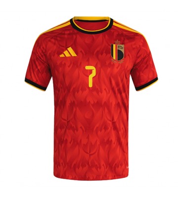Belgien Kevin De Bruyne #7 Hjemmebanetrøje VM 2026 Kortærmet